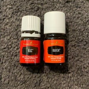 Young living RC and Raven essential oil